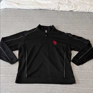 Cutter & Buck XLT University of Oklahoma OU Sooners Quarter Zip Pullover